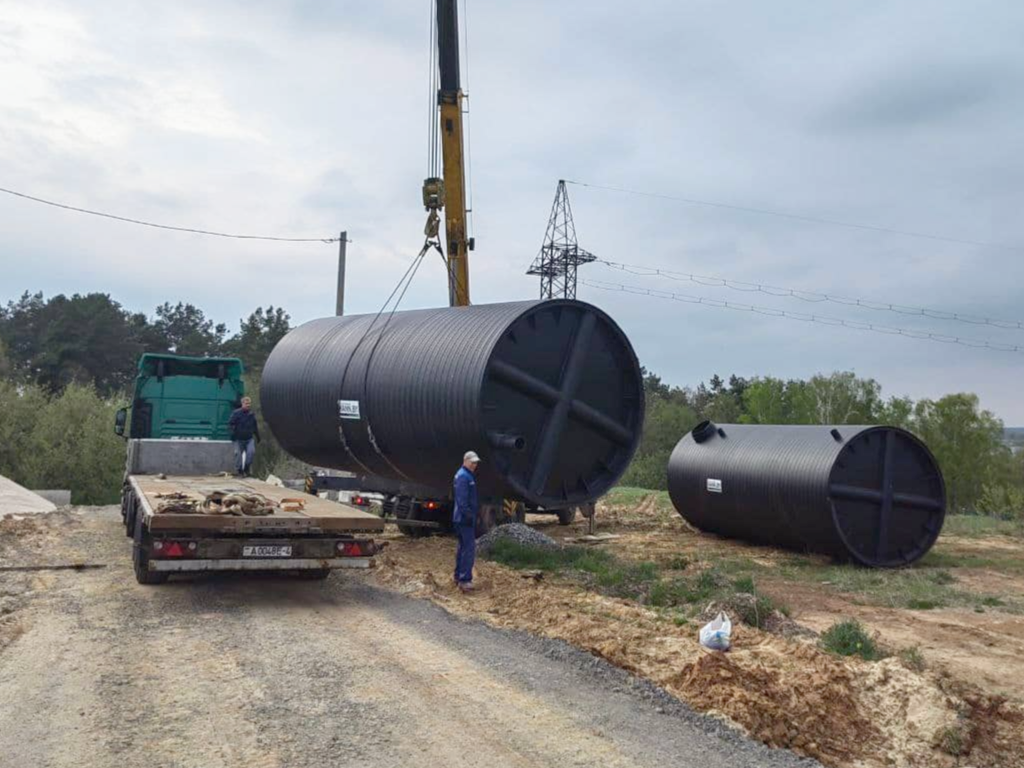 Резервуары KANN-V50 на 50 м3 / 3000мм в диаметре производства ООО КАНН ПРОЕКТ